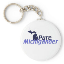 Pure Michigander keychains