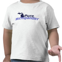 Pure Michigander t-shirts