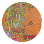 "Pure Mind" stickers