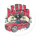 Pure Power Camaro stickers