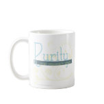 Purity & Grace Christian sexual purity coffee mug