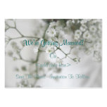 Purity Save The Date Card business cards
