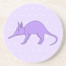 Purple Aardvark Coaster