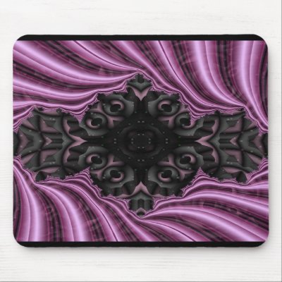 Purple abstract mouse mats by _rivah_