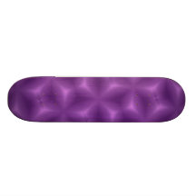 Purple Abstract Pattern Skateboard Decks