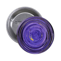 Purple Abstract Pinback Button