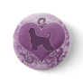 Purple Afghan Hound Valentine