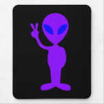 Purple Alien mousepads