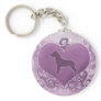 Purple American Pit Bull Terrier Valentine