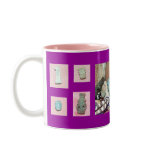 Purple Ancient Egyptian Amulets Mug.