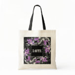 Purple and Black Bag