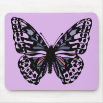 Purple and Black Butterfly
