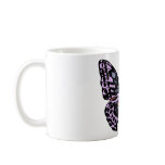 Purple and Black Butterfly mugs