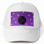 Purple and Black Christmas Bauble. Custom hats