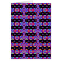 Purple and Black Fractal Pattern