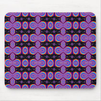 Purple and Black Fractal Pattern
