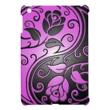 Purple and Black Yin Yang Roses