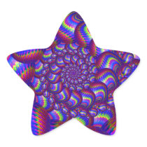 Purple and Blue Balls Fractal Pattern