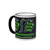 Purple and Green Sick Stick Custom Mug