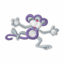 purple and pink monkey