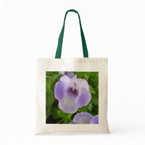 Purple and White Flowers Bag