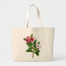 Purple and White Periwinkle by Redoute Tote Bag