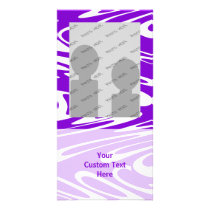 Purple and White Retro Pattern.