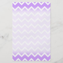 Purple and White Zigzag Stripes. Flyer Design