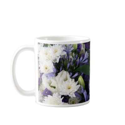 Purple and Whites Mug by CyrScenes