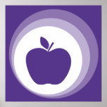 purple apple posters