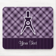 Purple Architect Mouse Mat