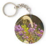 Purple Asters keychains
