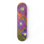 Purple Asters Skateboard