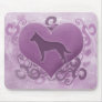 Purple Australian Cattle Dog Valentine