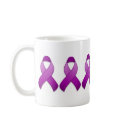 Purple Awareness Ribbon Mug