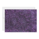 Purple Background Invitation