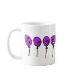 Purple balloons mugs