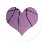 Purple basketball Love