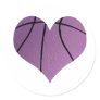 Purple basketball Love