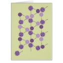 Purple Baubles cards
