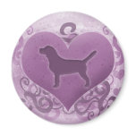 Purple Beagle Valentine