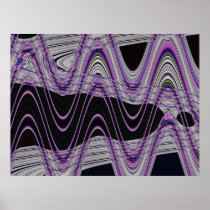 purple black waves
