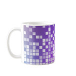 Purple Blocks Coffee Mugs