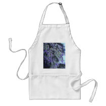 Purple Blooming Tree Apron
