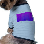 Purple & Blue Abstract Background: Template Pet Shirt