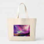 Purple Blue Abstract Bag