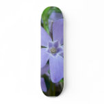 Purple Blue Flower Skate Boards