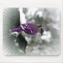 Purple blue jay mouse mat