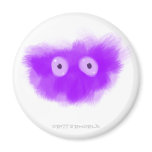Purple Bonce Critter Fridge Magnet