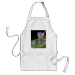 purple bottle gentian apron